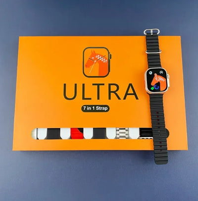 Ultra Smartwatch Series 8  7-in-1 Bundle, 2.1 HD, Waterproof