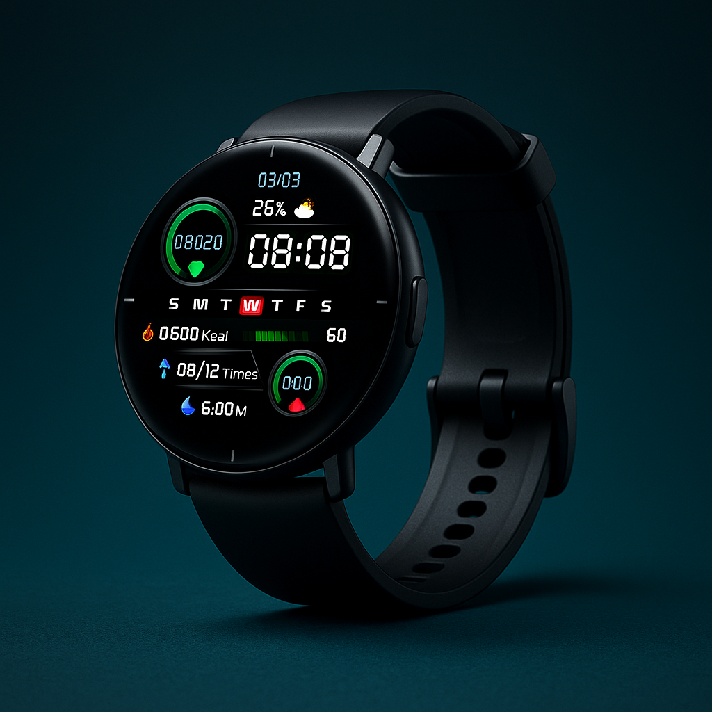 Mibro Lite Sleek AMOLED Smartwatch with Always On Display